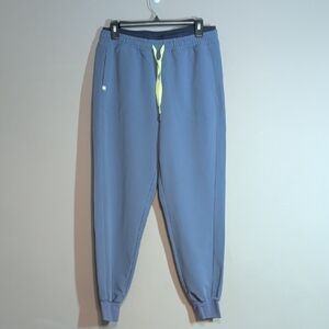 FIGS Space Navy Joggers Pants Scrubs Size Large